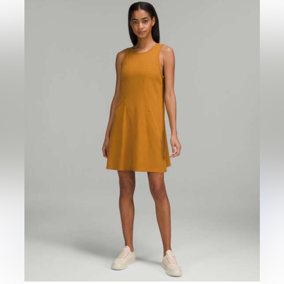 Lululemon Ribbed Modal -Cotton Dress - Picture 1 of 6